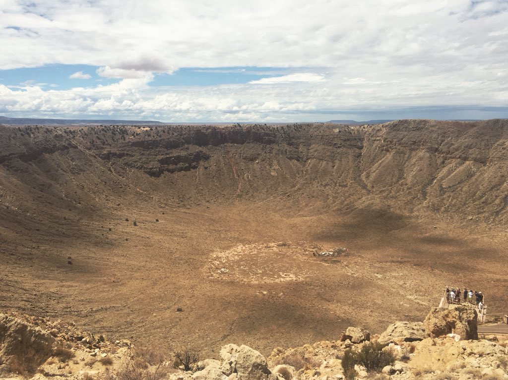 Meteor crater