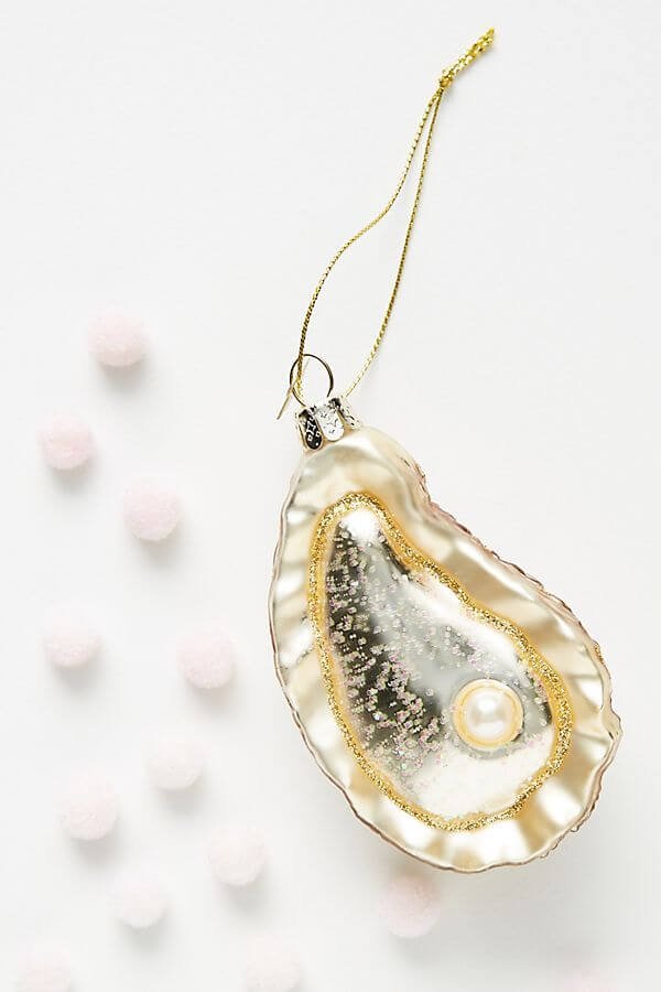 Oyster holiday ornament