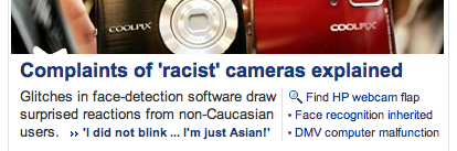 Complaints of 'racist' cameras explained > 'I did not blink ... I'm just Asian!'