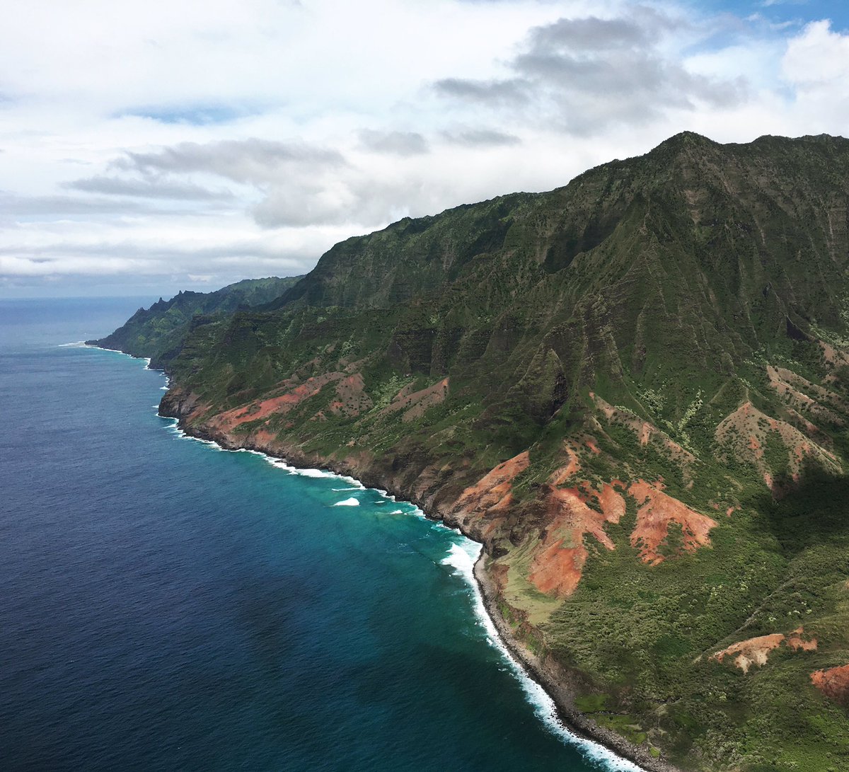 the Kaua'i coast