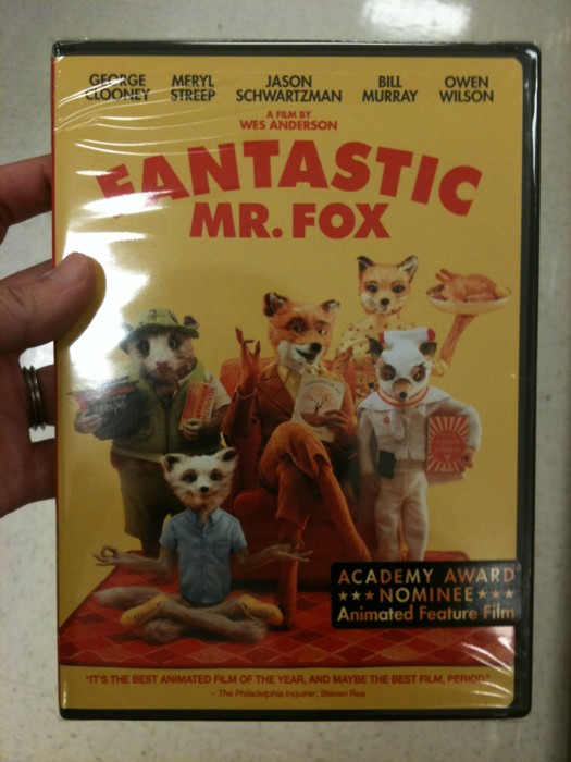 Fantastic Mr. Fox DVD