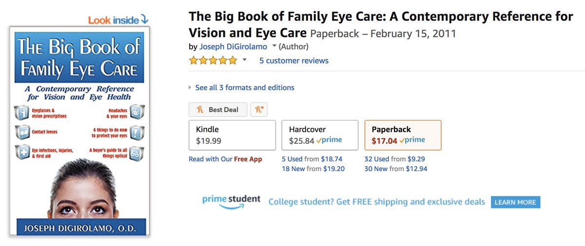 The Big Book of Family Eye Care Amazon page