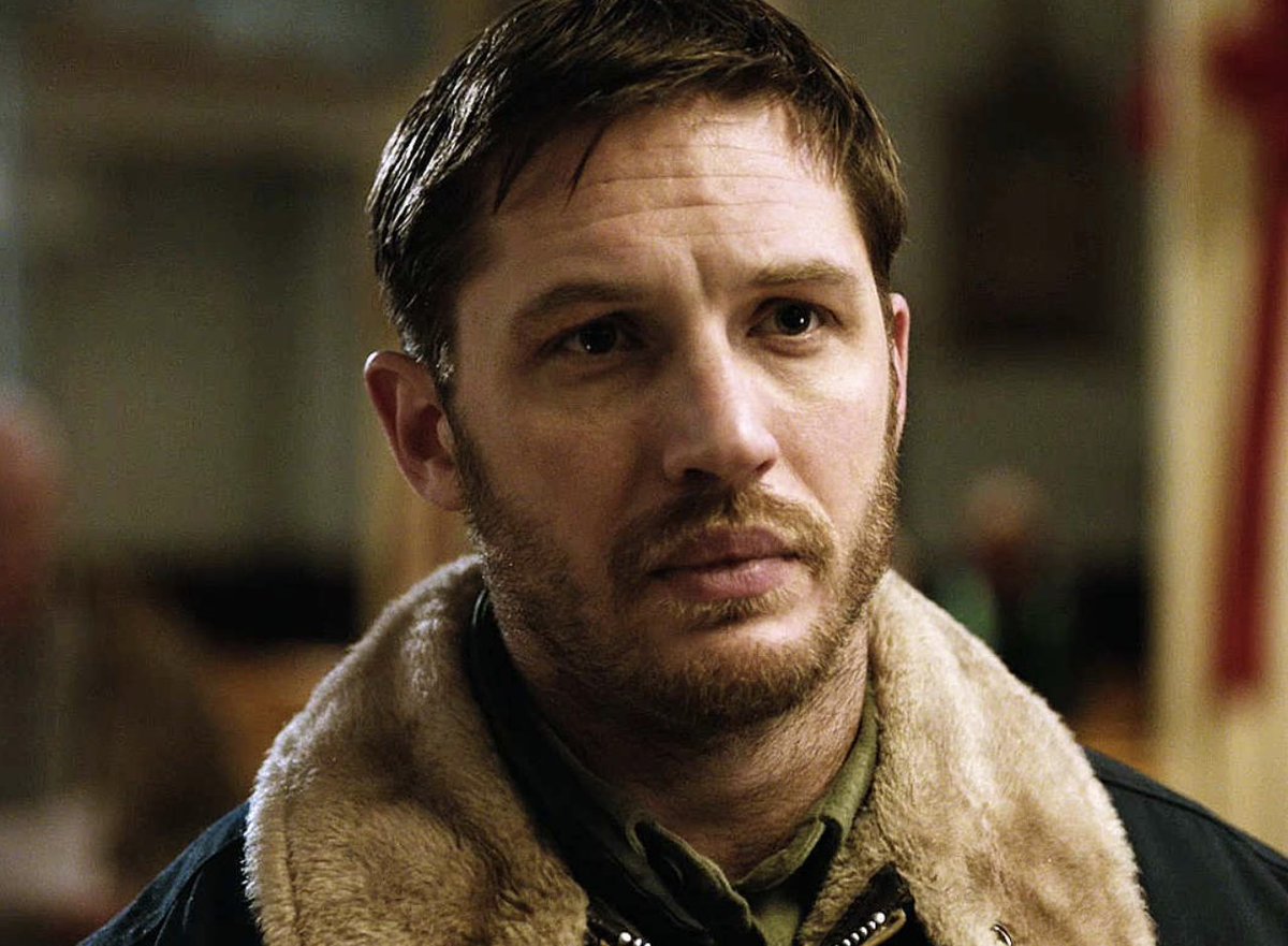 Tom Hardy, who looks like an older Tye Sheridan.