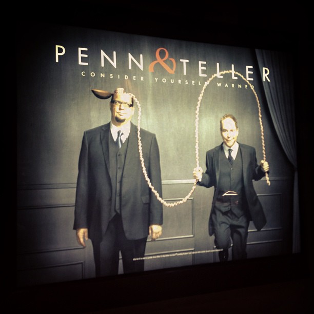 Penn and Teller poster