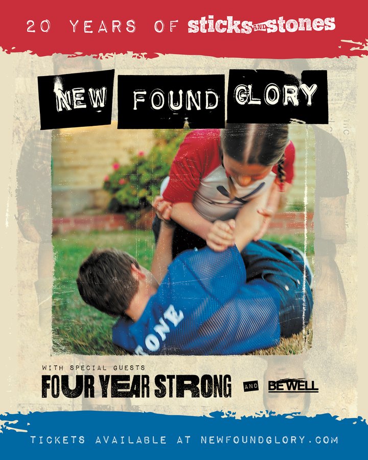 New Found Glory with Four Year Strong and Bewell