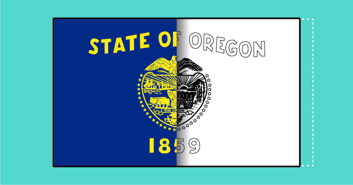 Oregon flag